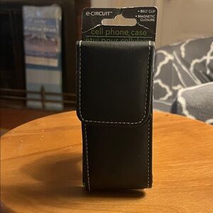 Black Cell Phone Case with Belt Clip